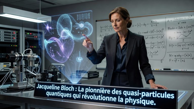 Jacqueline Bloch : La pionnière des quasi-particules quantiques qui révolutionne la physique