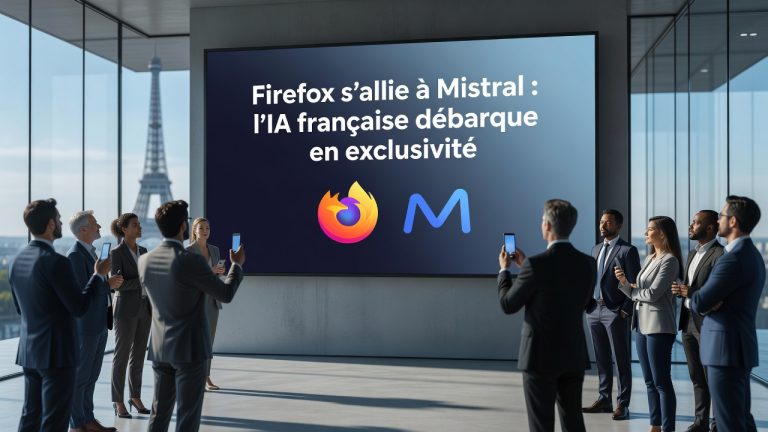 Firefox s’allie à Mistral : l’IA française débarque en exclusivité